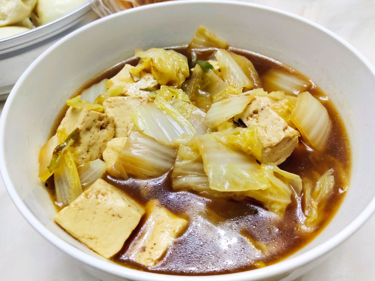 白菜炖豆腐的做法_【图解】白菜炖豆腐怎么做如何做好吃_白菜炖豆腐家常做法大全_姐的范e_豆果美食