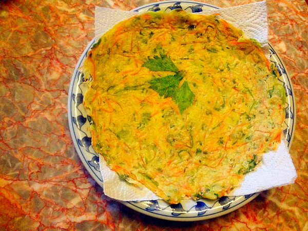 蔬菜薄饼
