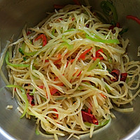 炝拌土豆丝的做法图解8