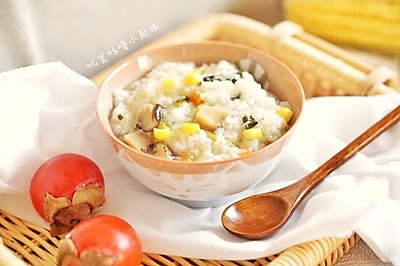 杂蔬白米粥-一人食
