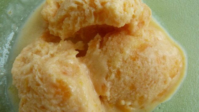 超简单超健康---无奶油芒果冰激凌 的做法