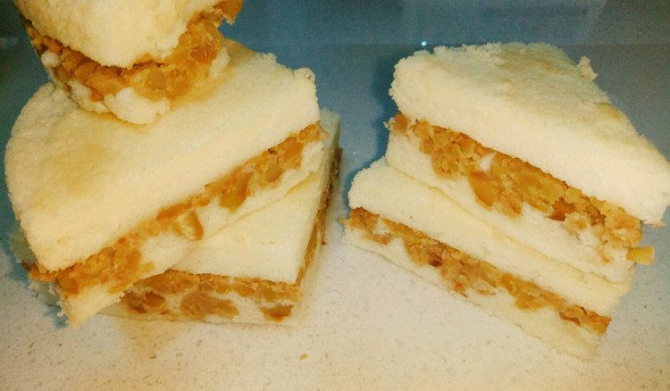 王小果辅食之栗子夹心米糕的做法