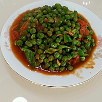 茄汁豌豆下饭菜的做法图解10