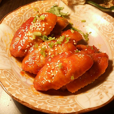 简易微波炉鸡翅