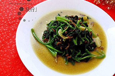 夏天小清新---菠菜海米