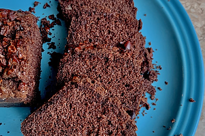 巧克力磅蛋糕｜低碳生酮无糖