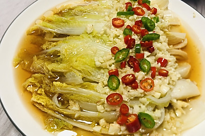 油泼娃娃菜