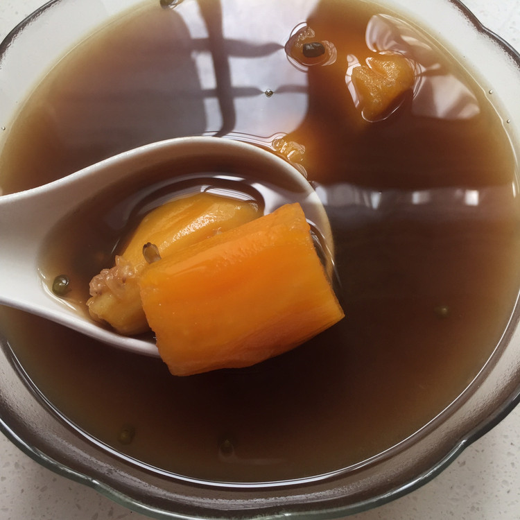 绿豆红薯糖水的做法