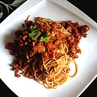 简易版意大利肉酱面的做法图解5