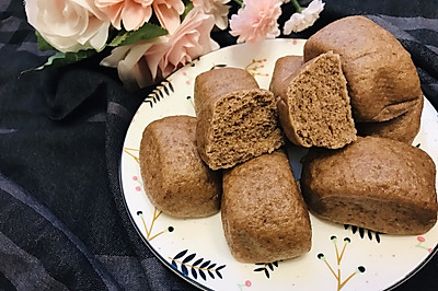 奶香全麦小馒头