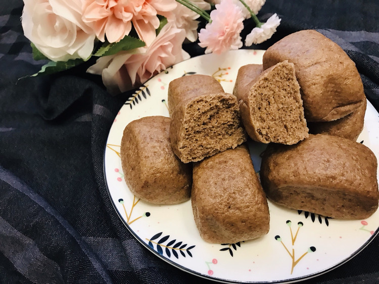 奶香全麦小馒头的做法