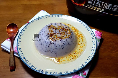 桂花紫米糕