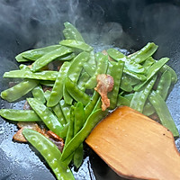 #糖小朵甜蜜控糖秘籍#零卡糖腊肉炒荷兰豆的做法图解7