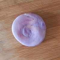 玫瑰紫薯豆沙酥的做法图解16
