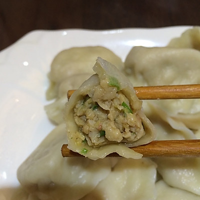 鸡肉虾仁饺子