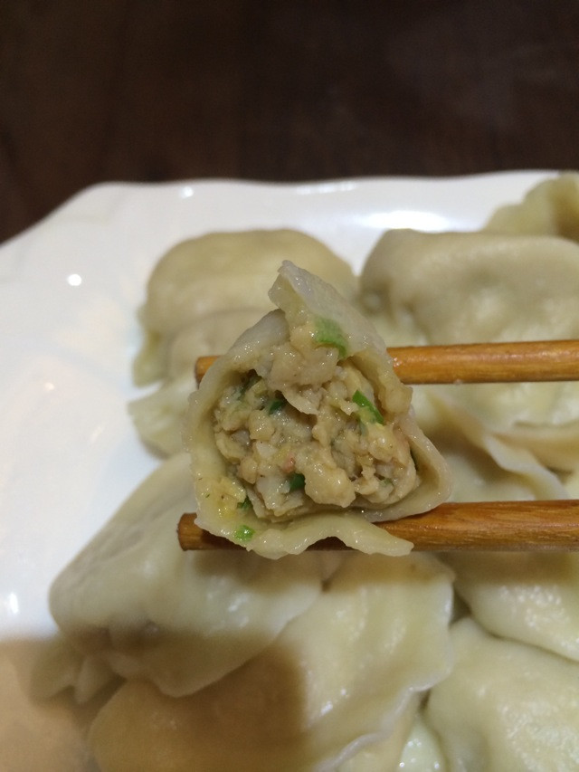 鸡肉虾仁饺子的做法