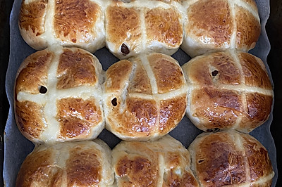 复活节十字餐包hot cross buns
