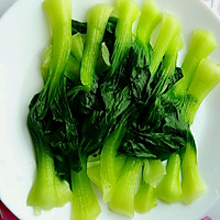 香菇油菜的做法图解3