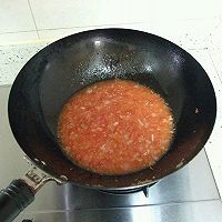 西红柿酸汤滑肉的做法图解4