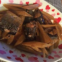日式秋刀鱼煮牛篣的做法图解6