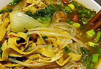美味自制麻辣米线的做法