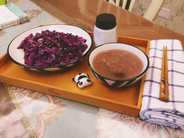 油醋紫甘蓝的做法