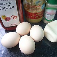 芥末鸡蛋的做法图解1
