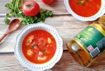 西红柿鸡肉丸～减脂汤的做法