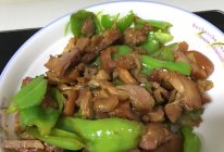 肘子炒辣椒的做法
