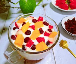 #莓语健康日记#蔓越莓酸奶水果捞的做法