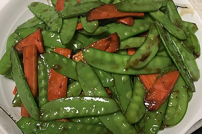 春季美食——清炒荷兰豆