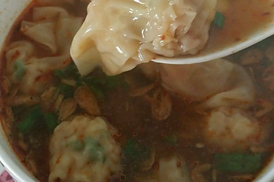 鲜虾猪肉馄饨