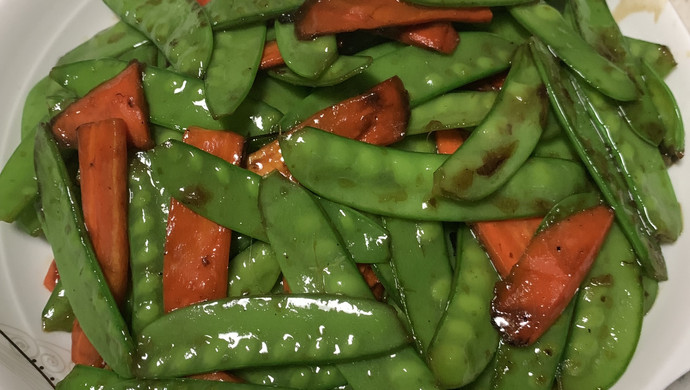 春季美食——清炒荷兰豆
