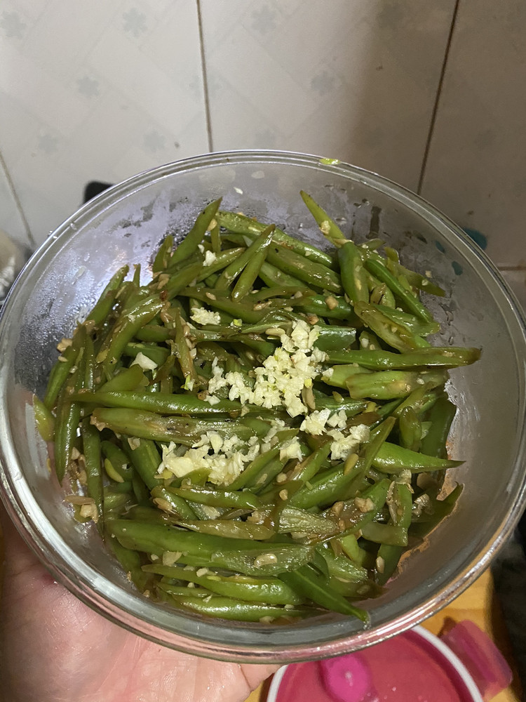 我的减脂期食谱—清炒豆角的做法