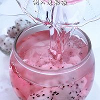 清爽夏日甜品 | 火龙果 . 水晶果冻杯的做法图解4
