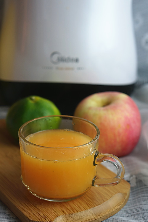 柚桔苹果汁的做法