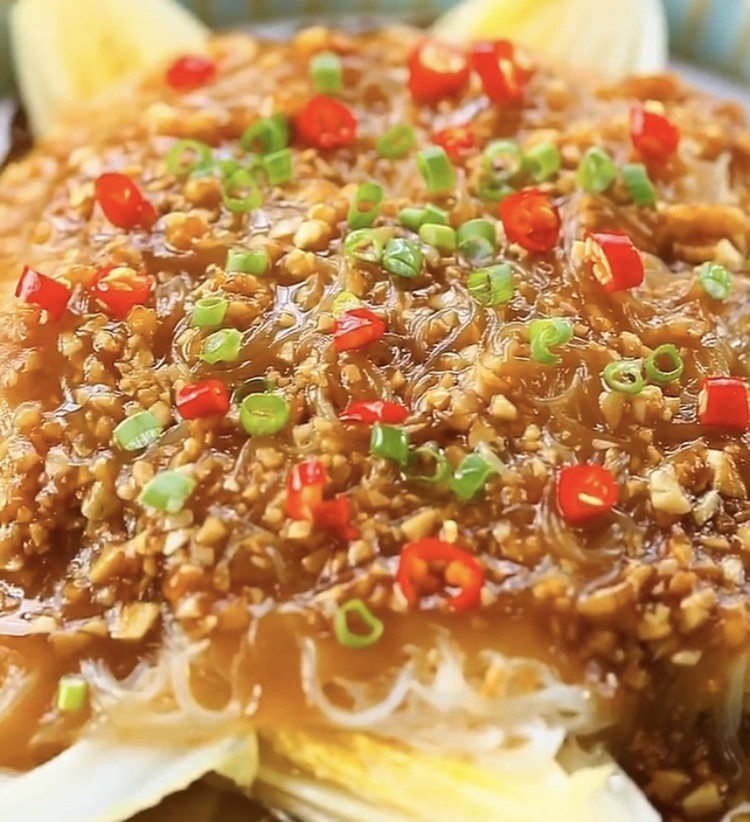 蒜蓉粉丝娃娃菜的做法
