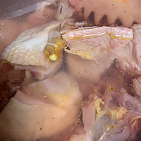 松茸炖鸡汤的做法图解3