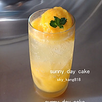 芒果雪酪气泡水的做法图解13