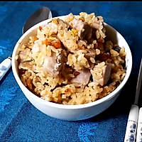 #美食视频挑战赛#  电饭煲美食——芋头咸饭的做法图解12