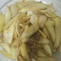茭白炒肉#李锦记旧庄蚝油先蚝先煮#的做法图解12