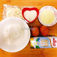 杏仁海绵锡箔杯子蛋糕的做法图解1