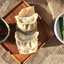 春天的味道～苔菜烫面包子#餐桌上的春日限定#