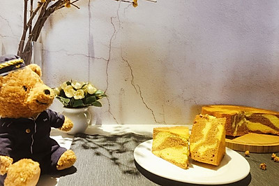 双色戚风蛋糕