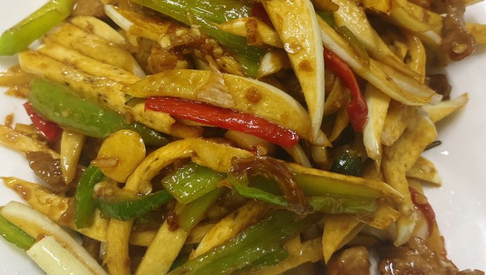 茭白肉丝