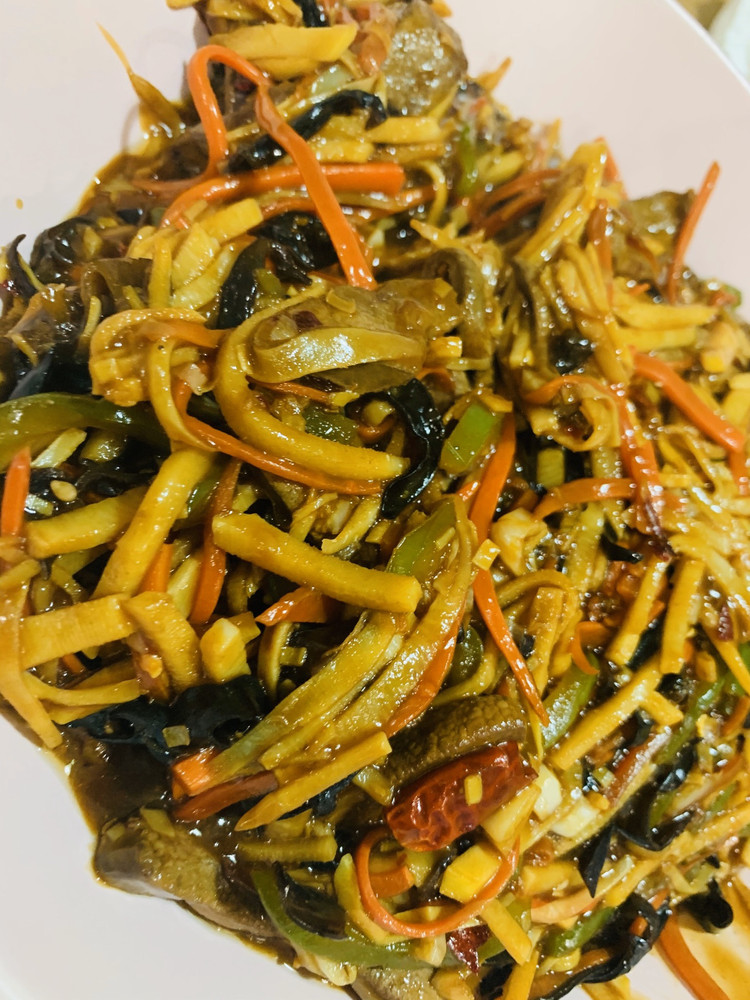鱼香肝尖的做法