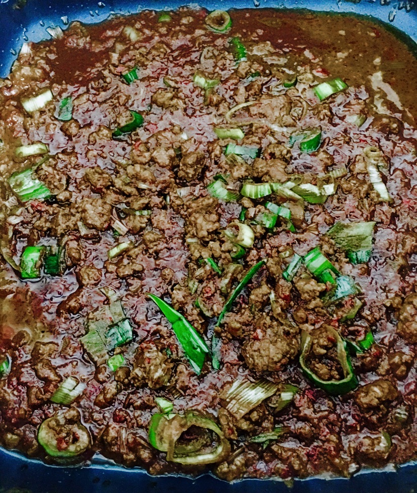 菠菜酱肉包子的做法图解5
