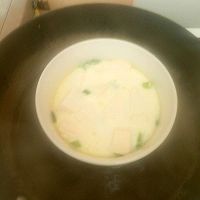 肉沫豆腐蒸蛋的做法图解2