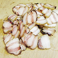 家庭腊肉菜饭的做法图解1