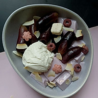 紫薯奶冻波波希腊酸奶碗。的做法图解7